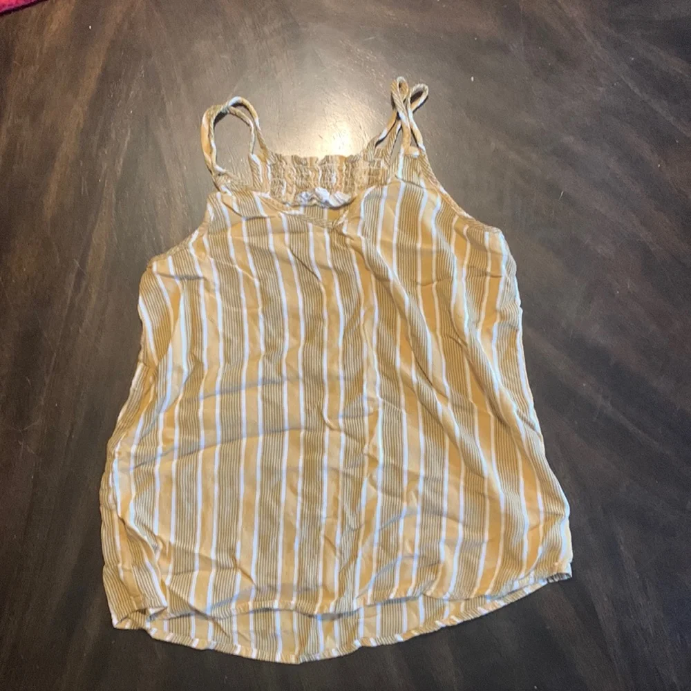 Pink Republic‎ Girls Tank Top Yellow Striped Size XS